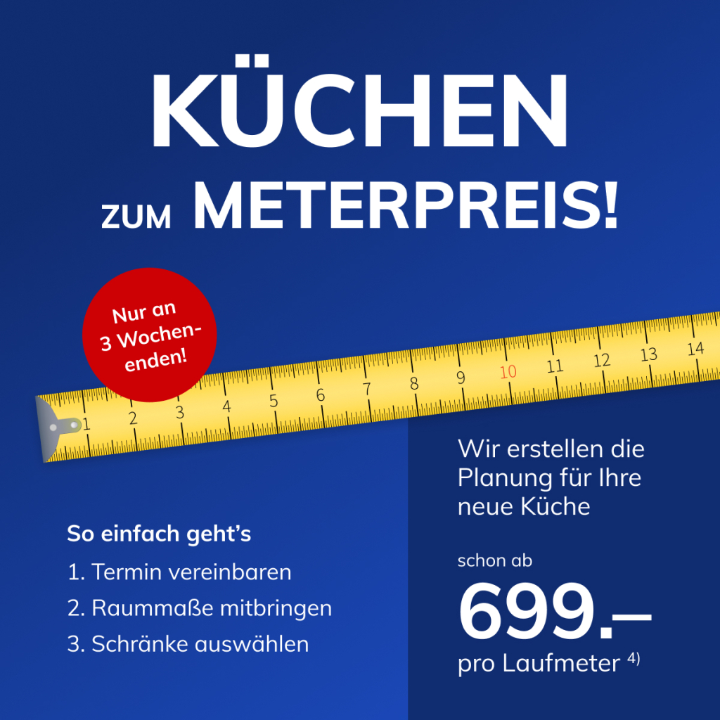 Küchen zum Meterpreis