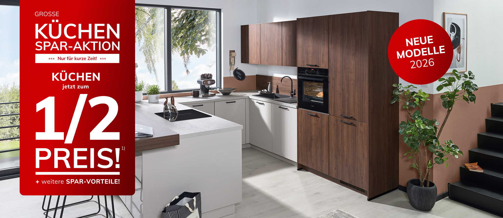 Küchen zum halben Preis